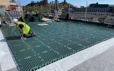 Tejados azules: Innovación en la gestión del agua urbana